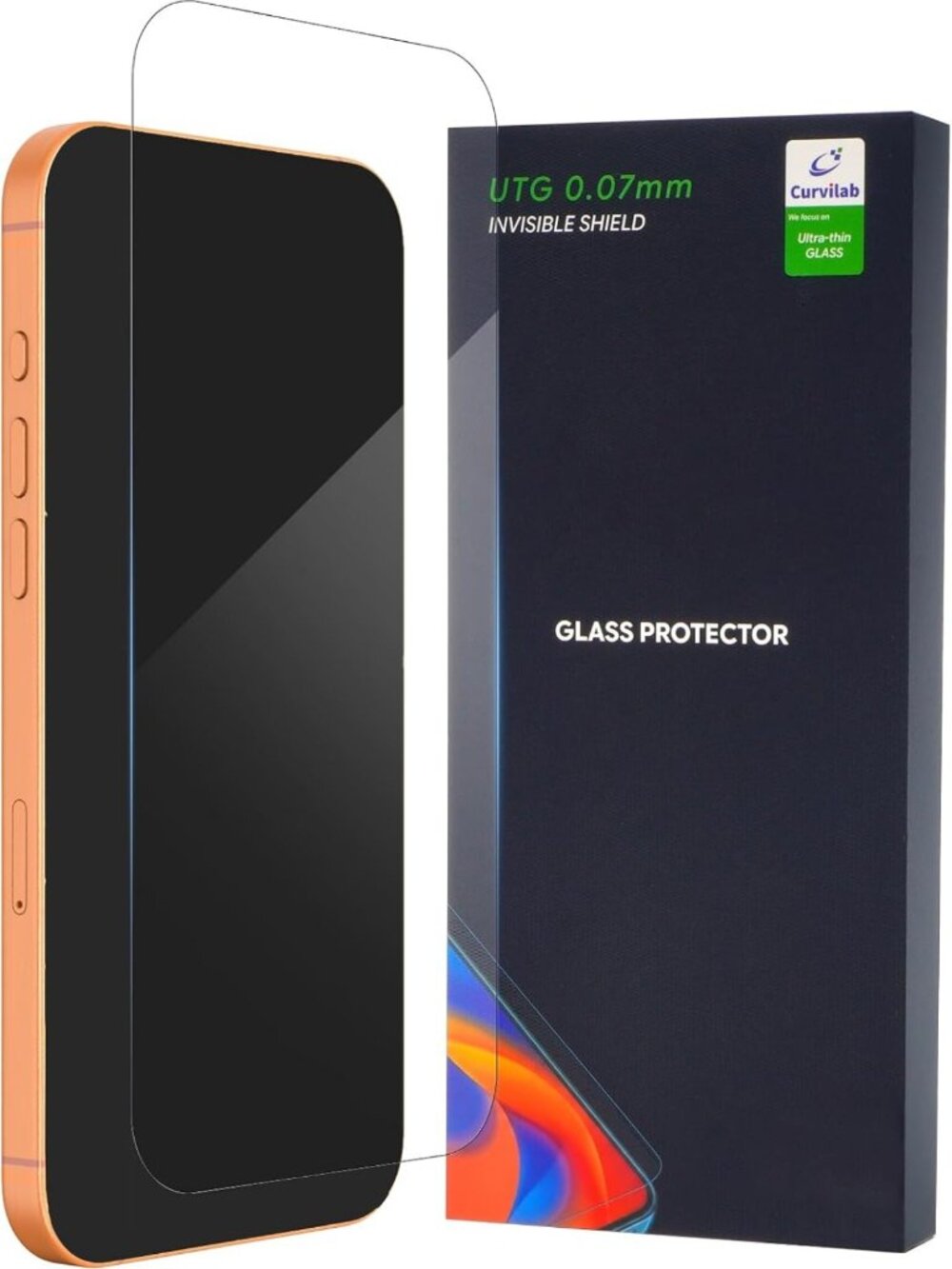 17 Pro Max Glass Screen Protector - Easy Install, Ultra-Clear, Durable Shield